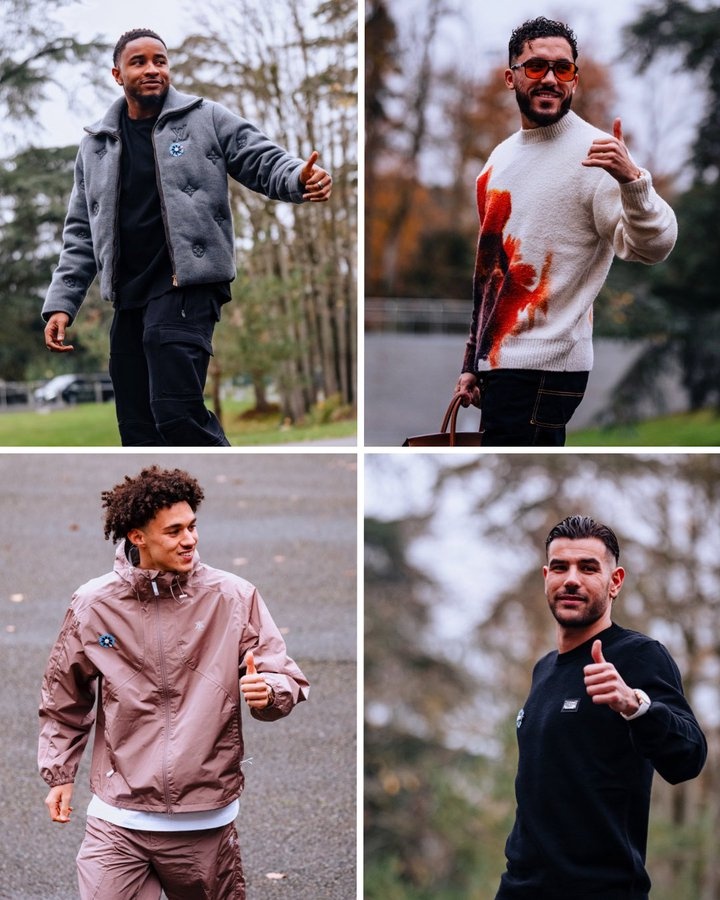 潮男聚会！法国队社媒晒球员报到视频+照片