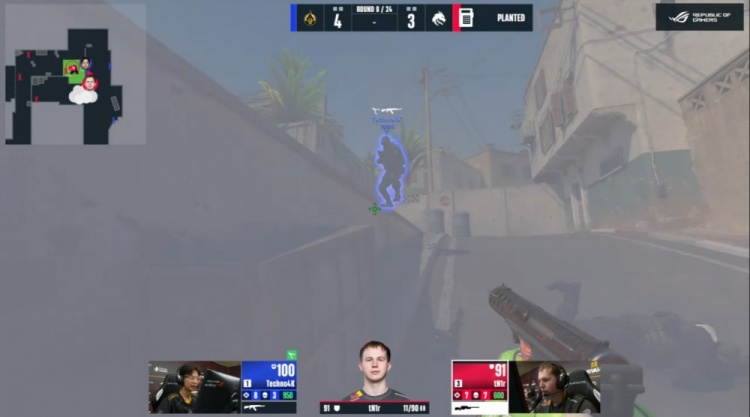 🎮tN1R沙2觉醒杀穿A大 donk终场前爆轰四杀 绿龙自选图先赢蒙古