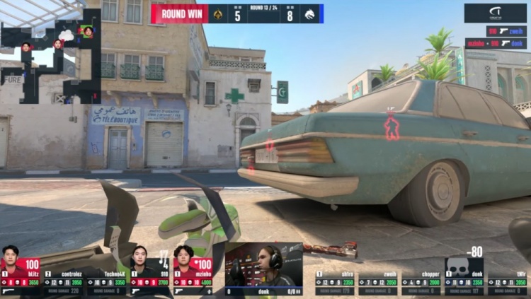 🎮tN1R沙2觉醒杀穿A大 donk终场前爆轰四杀 绿龙自选图先赢蒙古