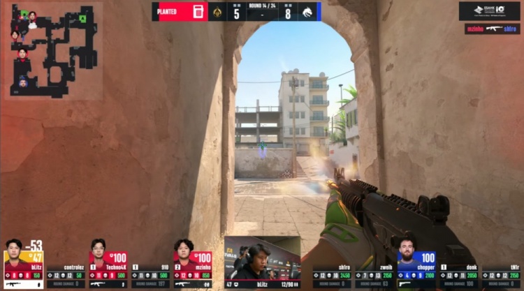 🎮tN1R沙2觉醒杀穿A大 donk终场前爆轰四杀 绿龙自选图先赢蒙古