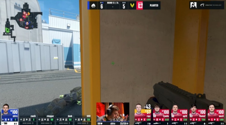 【蜗牛电竞】🎮究极白忙活!donk一打九 神仙ACE难救主 小蜜蜂双加时赢图二