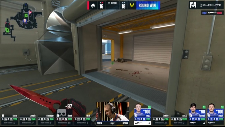 【蜗牛电竞】🎮究极白忙活!donk一打九 神仙ACE难救主 小蜜蜂双加时赢图二