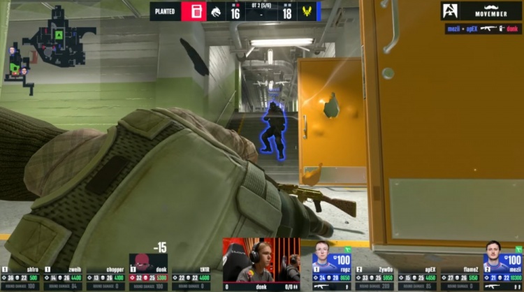 【蜗牛电竞】🎮究极白忙活!donk一打九 神仙ACE难救主 小蜜蜂双加时赢图二