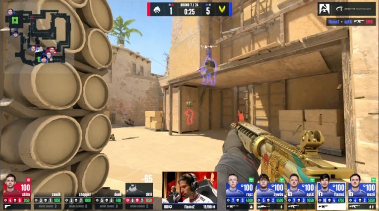 🎮预定top1？绝境Zywoo关键3杀带队制胜 小蜜蜂加时2-1淘汰绿龙