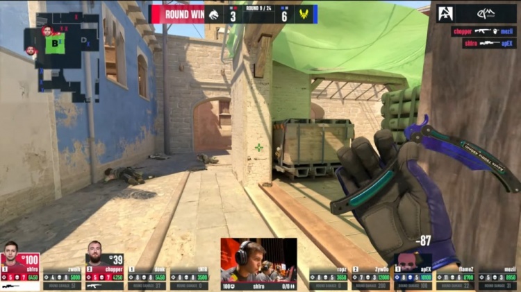 🎮预定top1？绝境Zywoo关键3杀带队制胜 小蜜蜂加时2-1淘汰绿龙