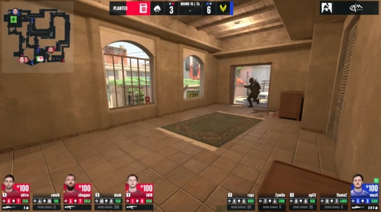 🎮预定top1？绝境Zywoo关键3杀带队制胜 小蜜蜂加时2-1淘汰绿龙