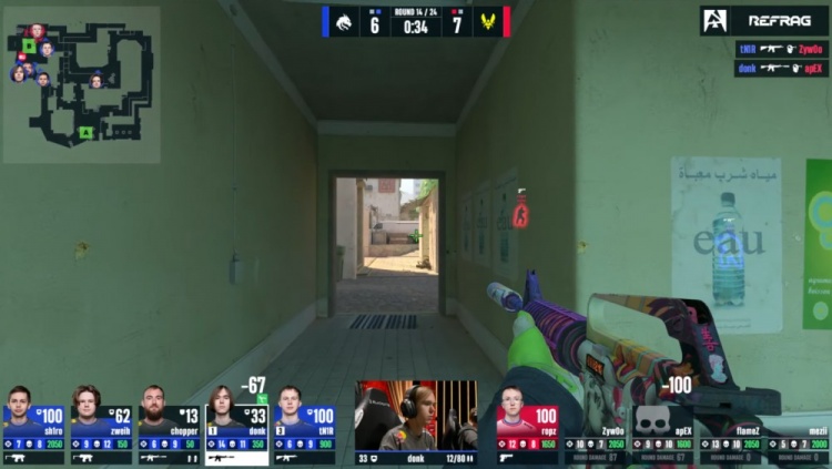 🎮预定top1？绝境Zywoo关键3杀带队制胜 小蜜蜂加时2-1淘汰绿龙