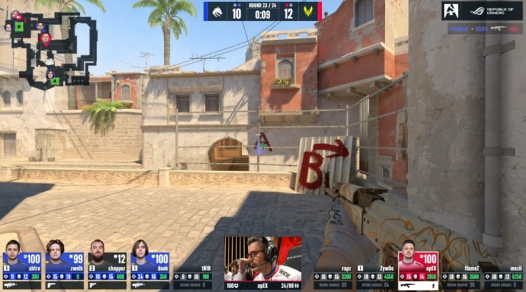 🎮预定top1？绝境Zywoo关键3杀带队制胜 小蜜蜂加时2-1淘汰绿龙