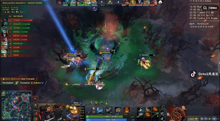 【蜗牛电竞】🎮换个五号位整个变了?Boboka天怒羊刀乱秀 YB首局力克Spirit