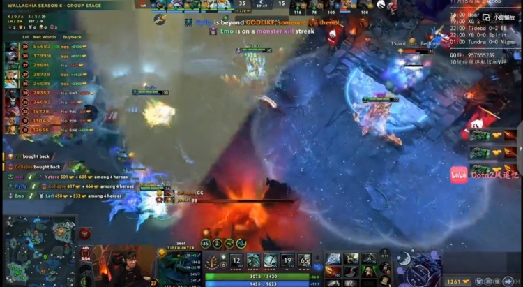 【蜗牛电竞】🎮换个五号位整个变了?Boboka天怒羊刀乱秀 YB首局力克Spirit