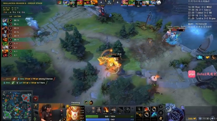 【蜗牛电竞】🎮Yatoro敌法对线一打二无解发育 Spirit碾压再胜一局击败YB