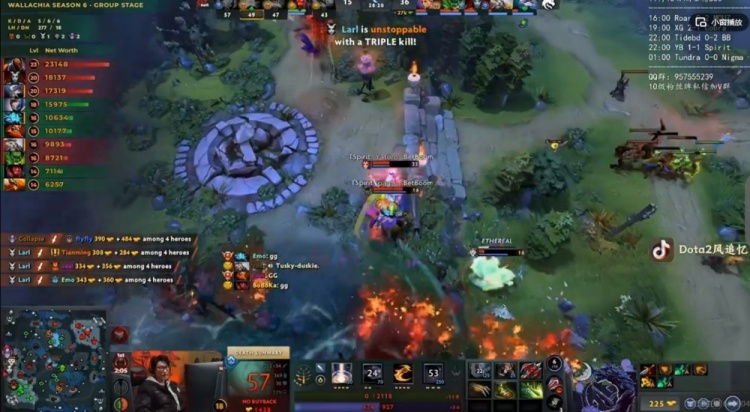 【蜗牛电竞】🎮Yatoro敌法对线一打二无解发育 Spirit碾压再胜一局击败YB