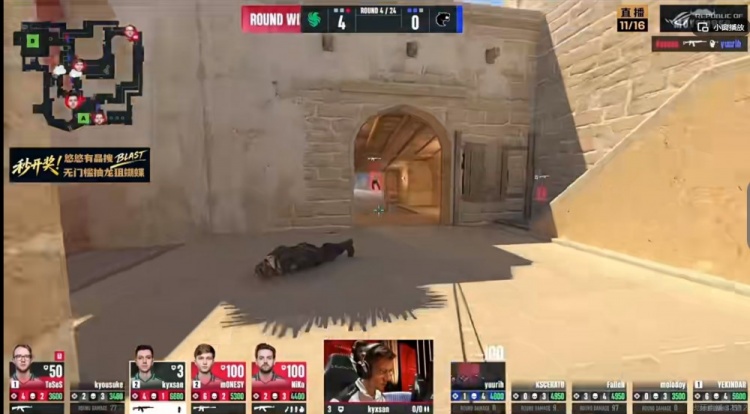 🎮三连冠！NiKo状态全无完全同意 Furia四杀Falcons再夺一冠