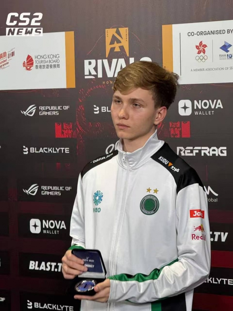 【万博电竞】悲情MVP!Falcons狙击手m0NESY成为本次BLAST Rivals的赛事MVP