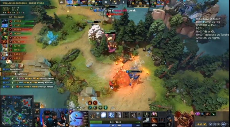 🎮白忙活！三路线劣毫无控制 RCY帕克五杀收尾 YB遭GL淘汰出局