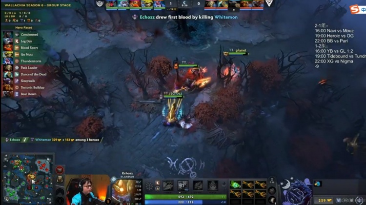 🎮Echozz+niu状态低迷 Pure两连送四条命无碍大局 Tundra赢首局