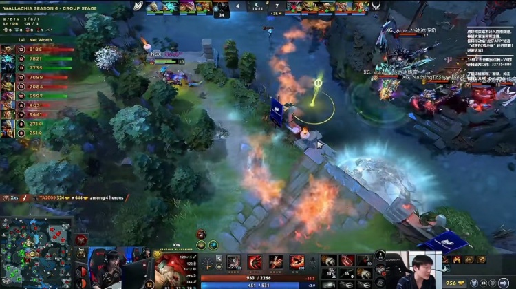 【蜗牛电竞】🎮PGL S6:fy肉身吸引团战吃大 三核拉扯截杀蓝猫 XG 2-0取胜