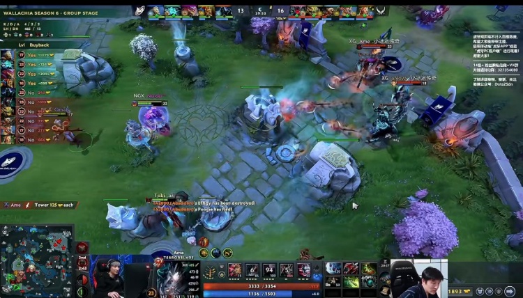 【蜗牛电竞】🎮PGL S6:fy肉身吸引团战吃大 三核拉扯截杀蓝猫 XG 2-0取胜