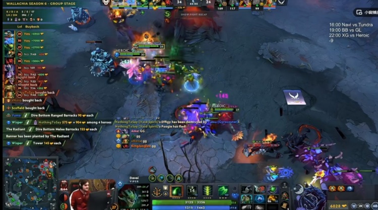 🎮哥哥死的有点多！Yuma飞机圣剑蝴蝶输出爆炸 Heroic扳平比分