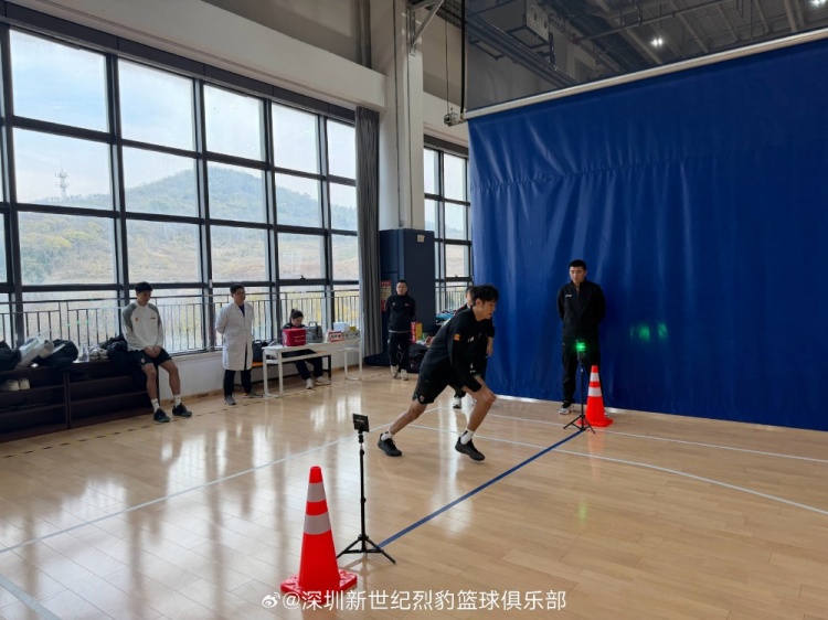 [CBA]深圳男篮新赛季体测中(图2)