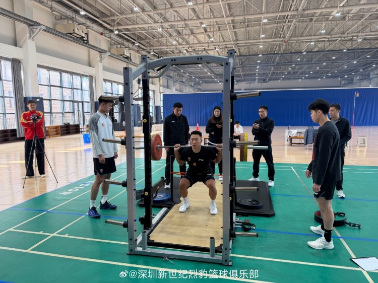 [CBA]深圳男篮新赛季体测中(图4)