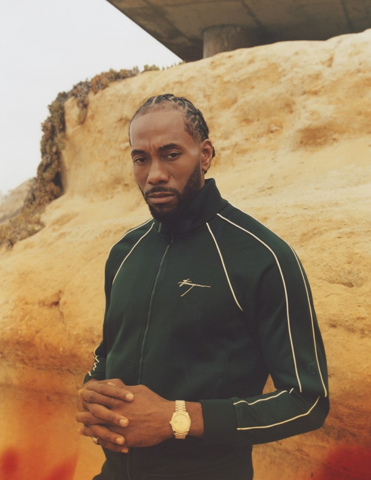 [好看推荐]破天荒！莱昂纳德为FLAUNT杂志拍摄写真 面无表情大秀健硕身材(图2)