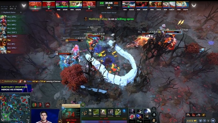 🎮BLAST5：Ame飞机兜底影魔 fy海民先手稳定秒人 XG惊险获胜