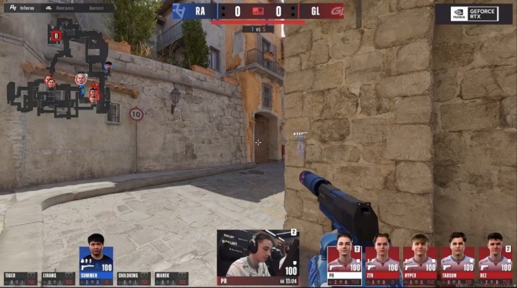 【万博电竞】🎮真像沙袋一样!RA长暂停前后判若两队 小镇遭GL暴打输图一