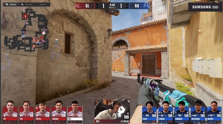 【万博电竞】🎮真像沙袋一样!RA长暂停前后判若两队 小镇遭GL暴打输图一