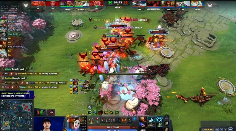 🎮BLAST5：Ame飞机兜底影魔 fy海民先手稳定秒人 XG惊险获胜