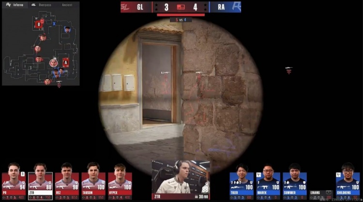 【万博电竞】🎮真像沙袋一样!RA长暂停前后判若两队 小镇遭GL暴打输图一