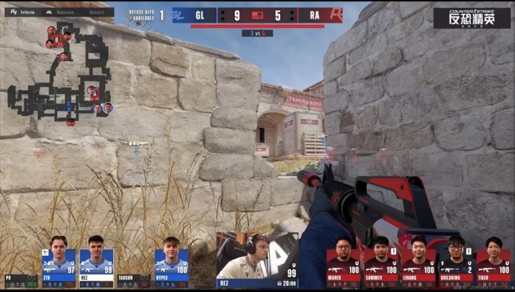 【万博电竞】🎮真像沙袋一样!RA长暂停前后判若两队 小镇遭GL暴打输图一