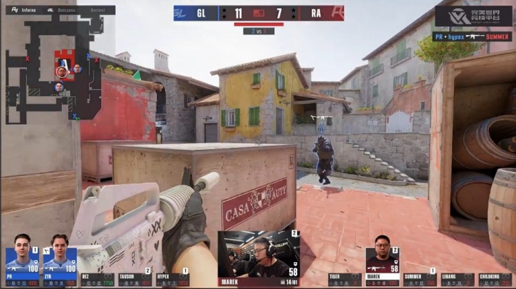 【万博电竞】🎮真像沙袋一样!RA长暂停前后判若两队 小镇遭GL暴打输图一