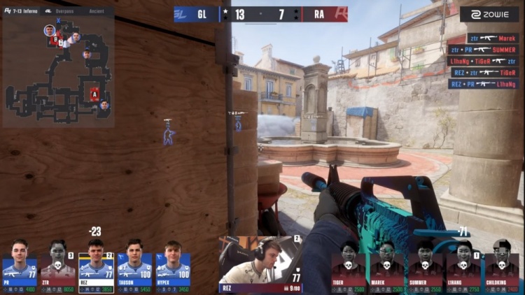 【万博电竞】🎮真像沙袋一样!RA长暂停前后判若两队 小镇遭GL暴打输图一