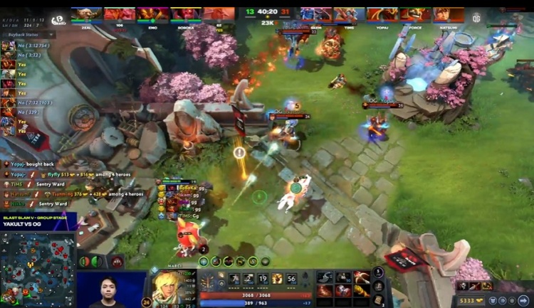 🎮BLAST5：肉核冲脸火猫难飞 炼金被捉反制无用 YB 0-1不敌OG