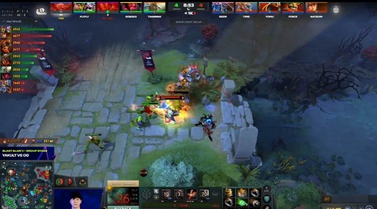 🎮BLAST5：肉核冲脸火猫难飞 炼金被捉反制无用 YB 0-1不敌OG