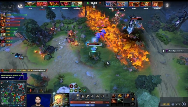 🎮BLAST5：肉核冲脸火猫难飞 炼金被捉反制无用 YB 0-1不敌OG