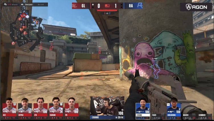 🎮耻辱出局！RA连滚带爬遭GL横扫 三连败告别布达佩斯Major