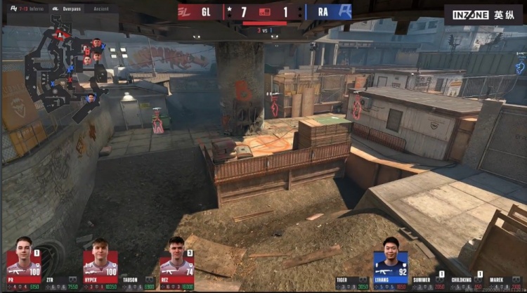 🎮耻辱出局！RA连滚带爬遭GL横扫 三连败告别布达佩斯Major