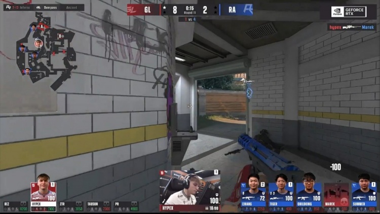 🎮耻辱出局！RA连滚带爬遭GL横扫 三连败告别布达佩斯Major