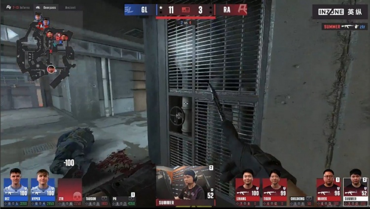 🎮耻辱出局！RA连滚带爬遭GL横扫 三连败告别布达佩斯Major