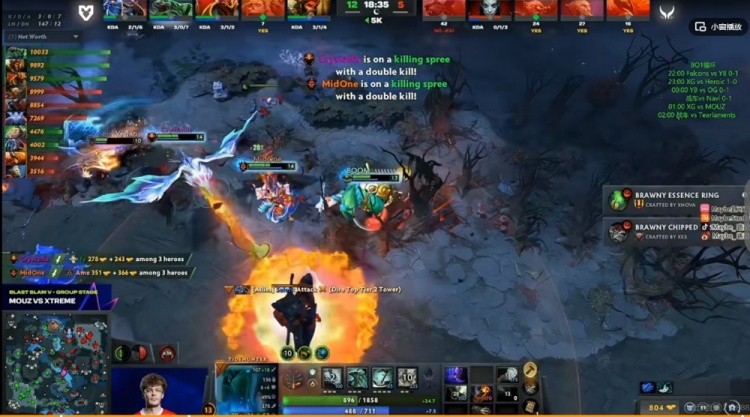 🎮这被速通了？NTS女王线上再次被爆 MOUZ节奏不断23分钟击败XG