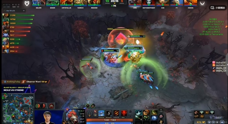 🎮这被速通了？NTS女王线上再次被爆 MOUZ节奏不断23分钟击败XG