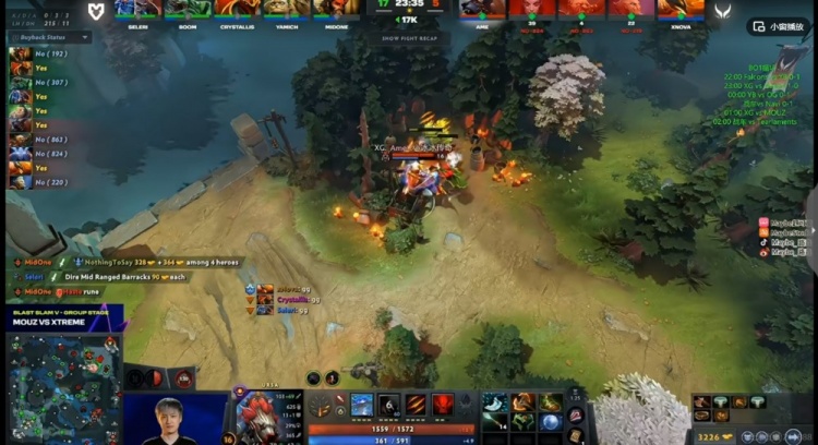 🎮这被速通了？NTS女王线上再次被爆 MOUZ节奏不断23分钟击败XG