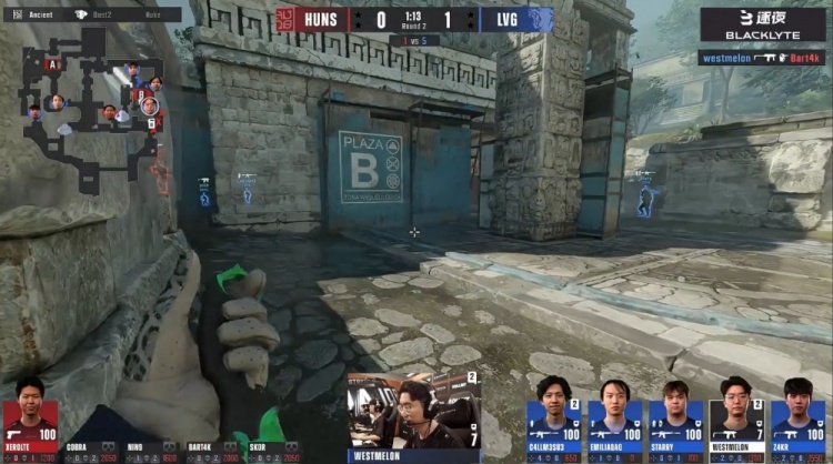 🎮三叶燃尽难救主 LVG枪法遭碾压 图一遗迹7-13不敌HUNS