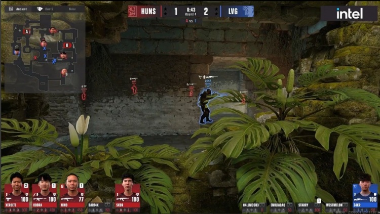 🎮三叶燃尽难救主 LVG枪法遭碾压 图一遗迹7-13不敌HUNS