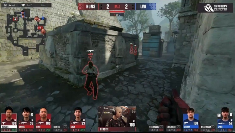 🎮三叶燃尽难救主 LVG枪法遭碾压 图一遗迹7-13不敌HUNS