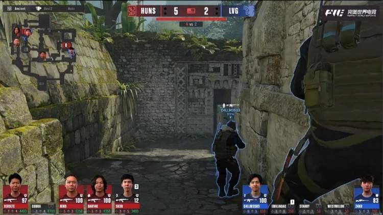 🎮三叶燃尽难救主 LVG枪法遭碾压 图一遗迹7-13不敌HUNS