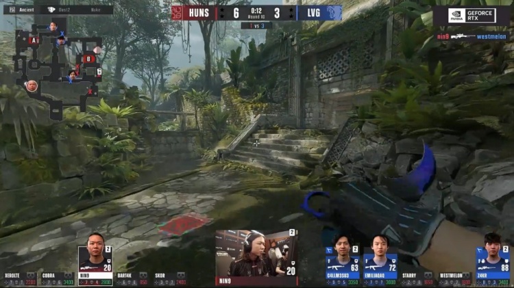 🎮三叶燃尽难救主 LVG枪法遭碾压 图一遗迹7-13不敌HUNS