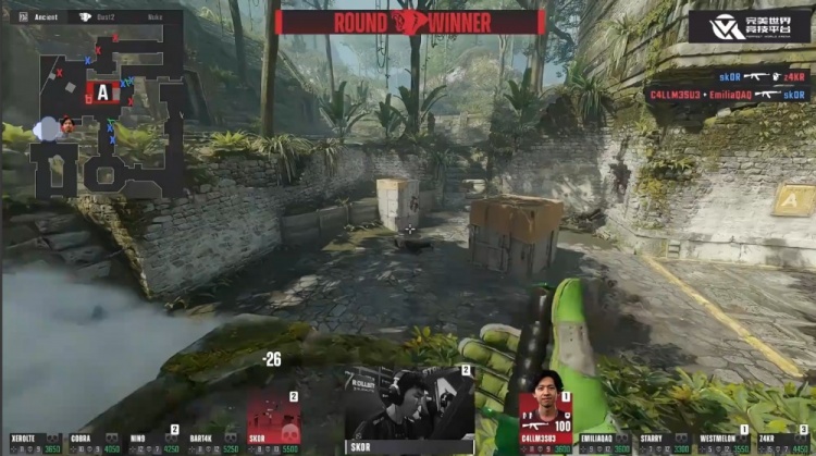 🎮三叶燃尽难救主 LVG枪法遭碾压 图一遗迹7-13不敌HUNS